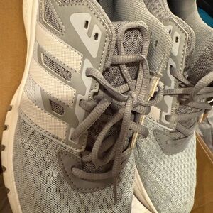adidas Originals Gray and White Athletic Shoes